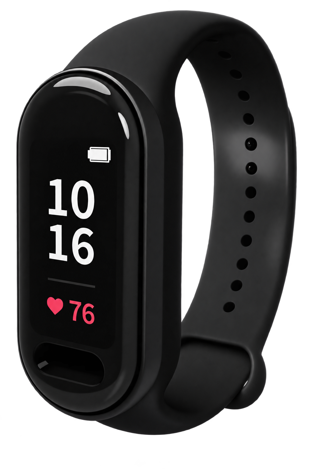Black EmoConnect wearable device